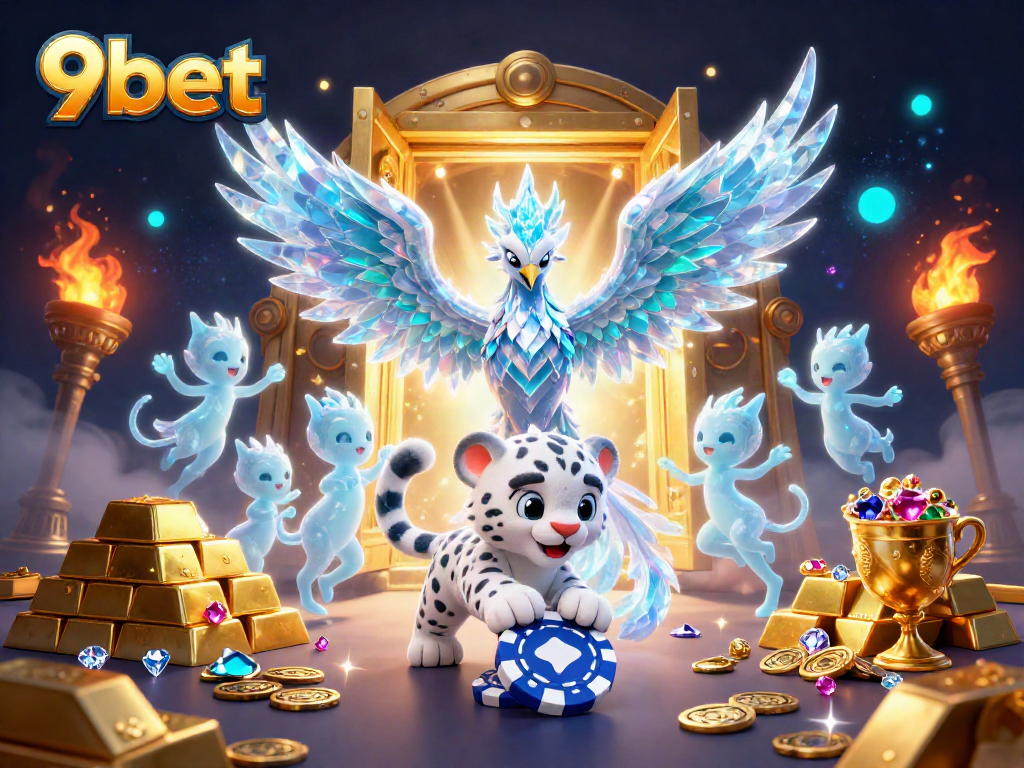 Experience exciting gameplay at 9bet with vibrant casino elements shining brightly, highlighting the action.