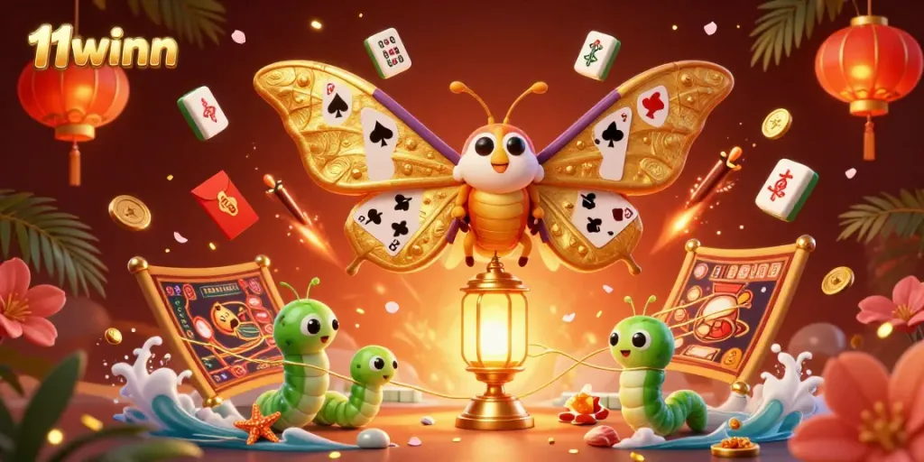 Engage in thrilling game action at 11winn with vibrant casino illustrations showcasing rich gaming diversity.