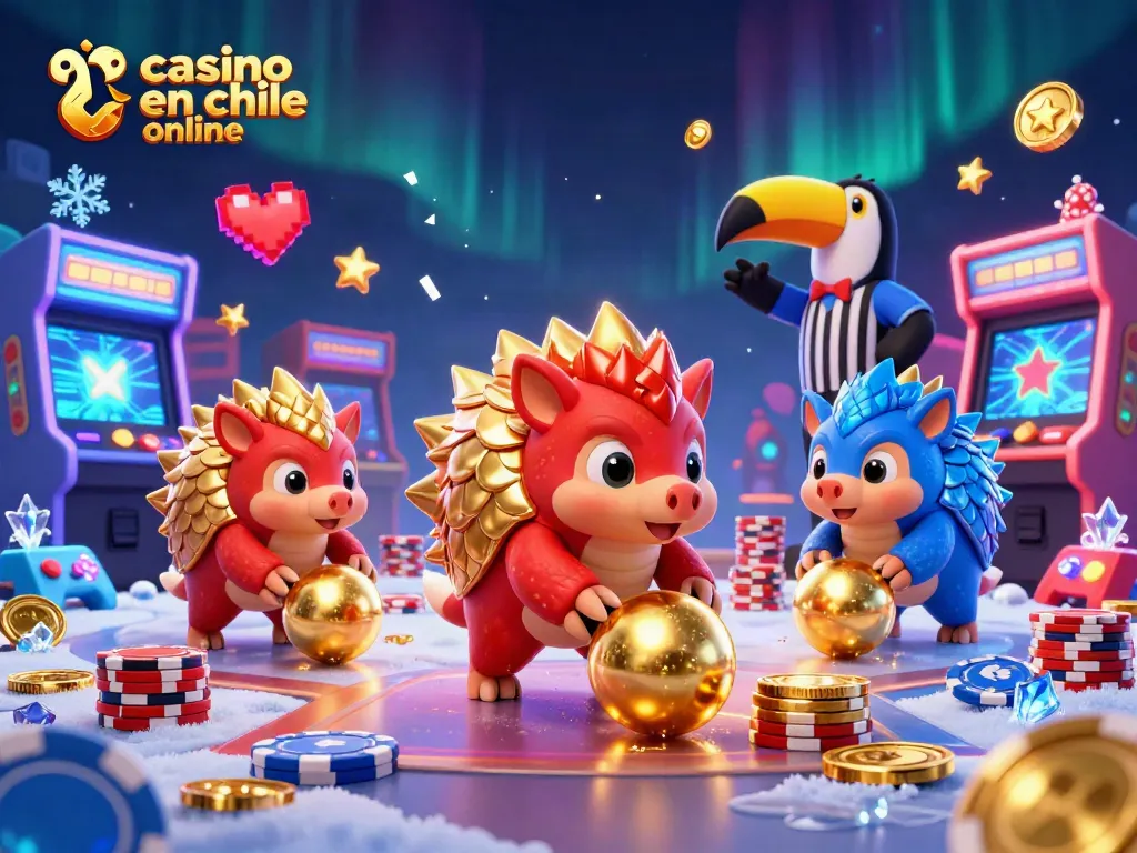 Descubre la emoción del casino en línea en Chile con pangolines rivales y juegos vibrantes.
