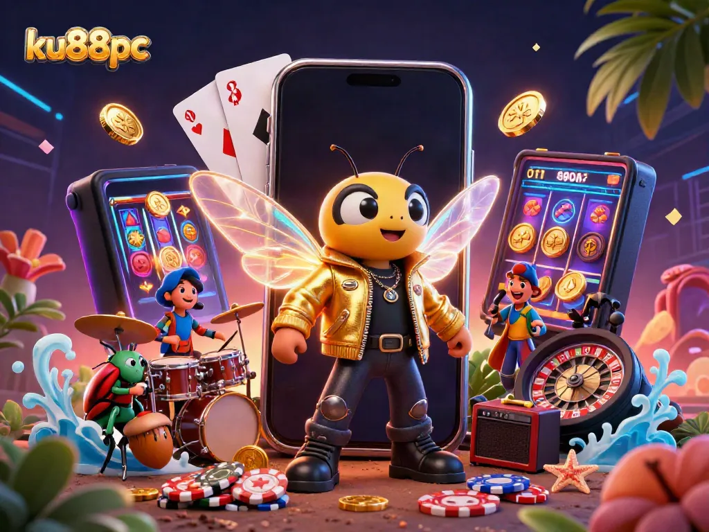 Engage in thrilling gaming experiences at ku88pc with vibrant characters and dynamic casino elements.