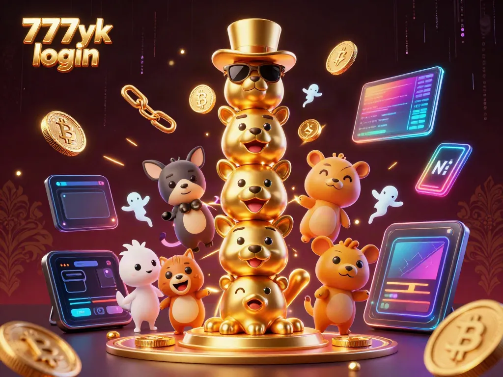 Engage in thrilling gaming experiences on 777yk login with captivating visuals and dynamic crypto elements.